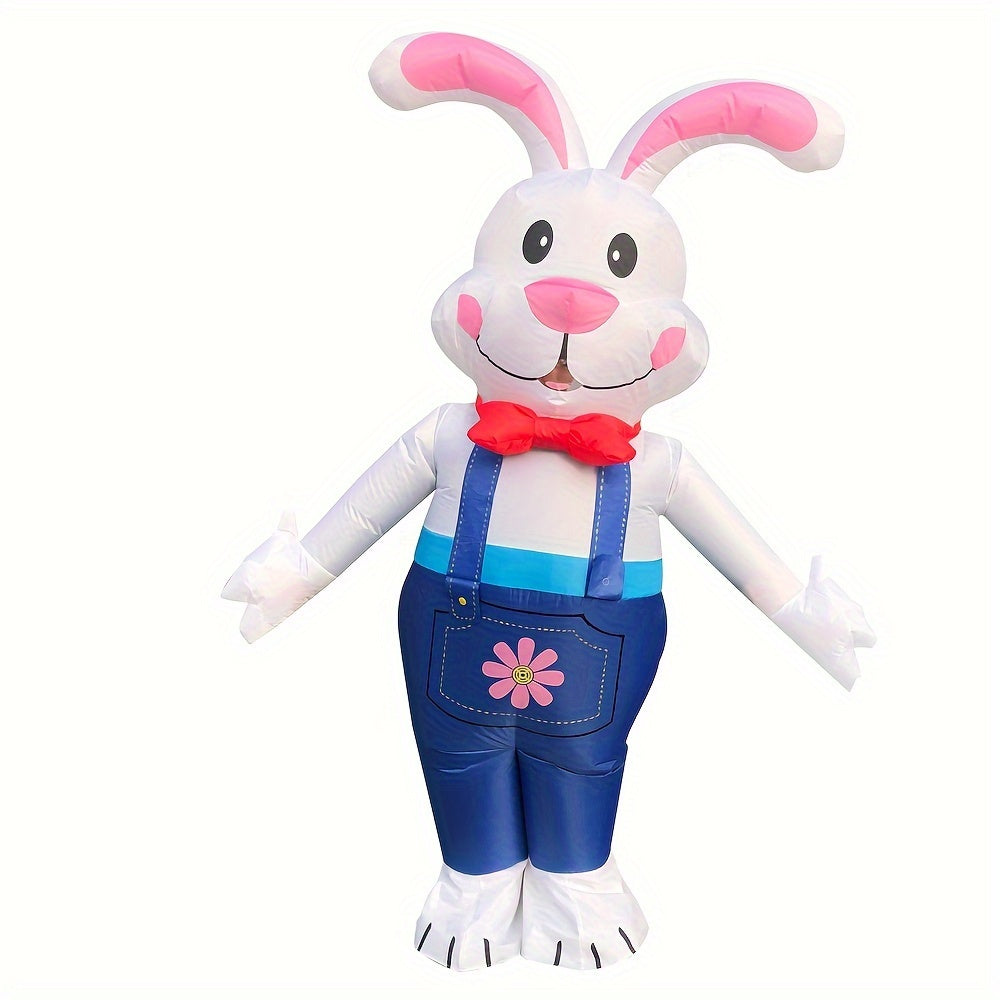 Inflatable Bunny Costume Battery/USB Powered - Fun Party Outfit - ExOticOOl