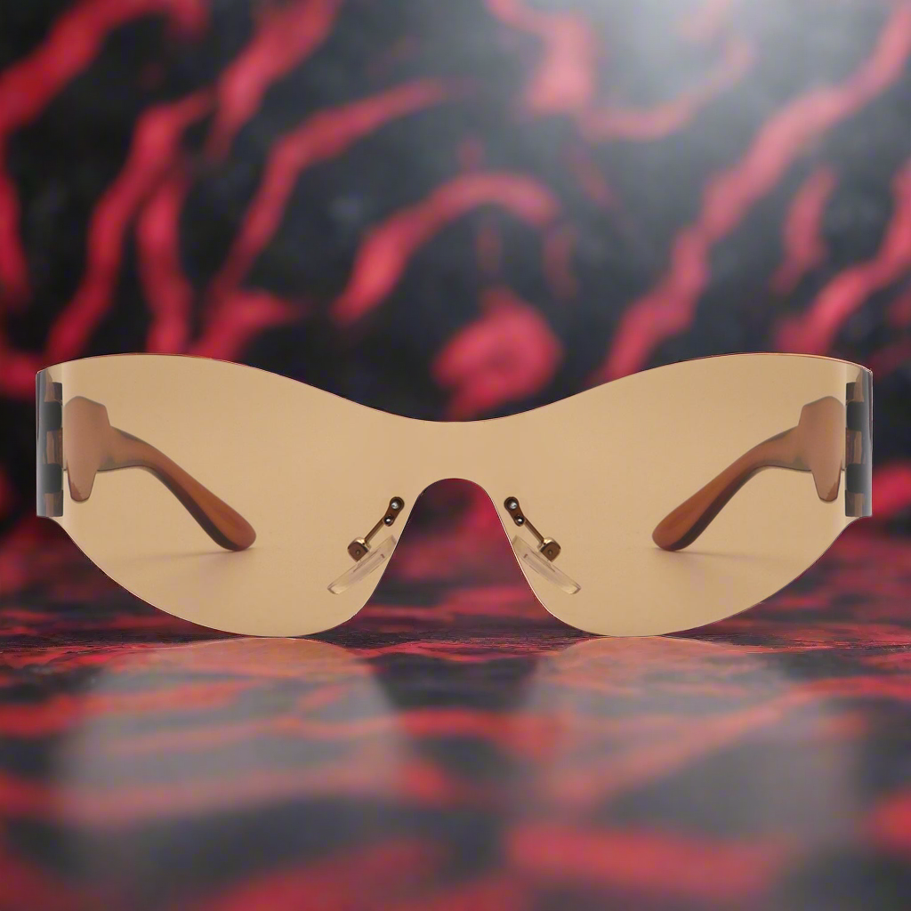 Galadriel - Futuristic Mirrored Cyberpunk Sport Sunglasses Cramilo Eyewear