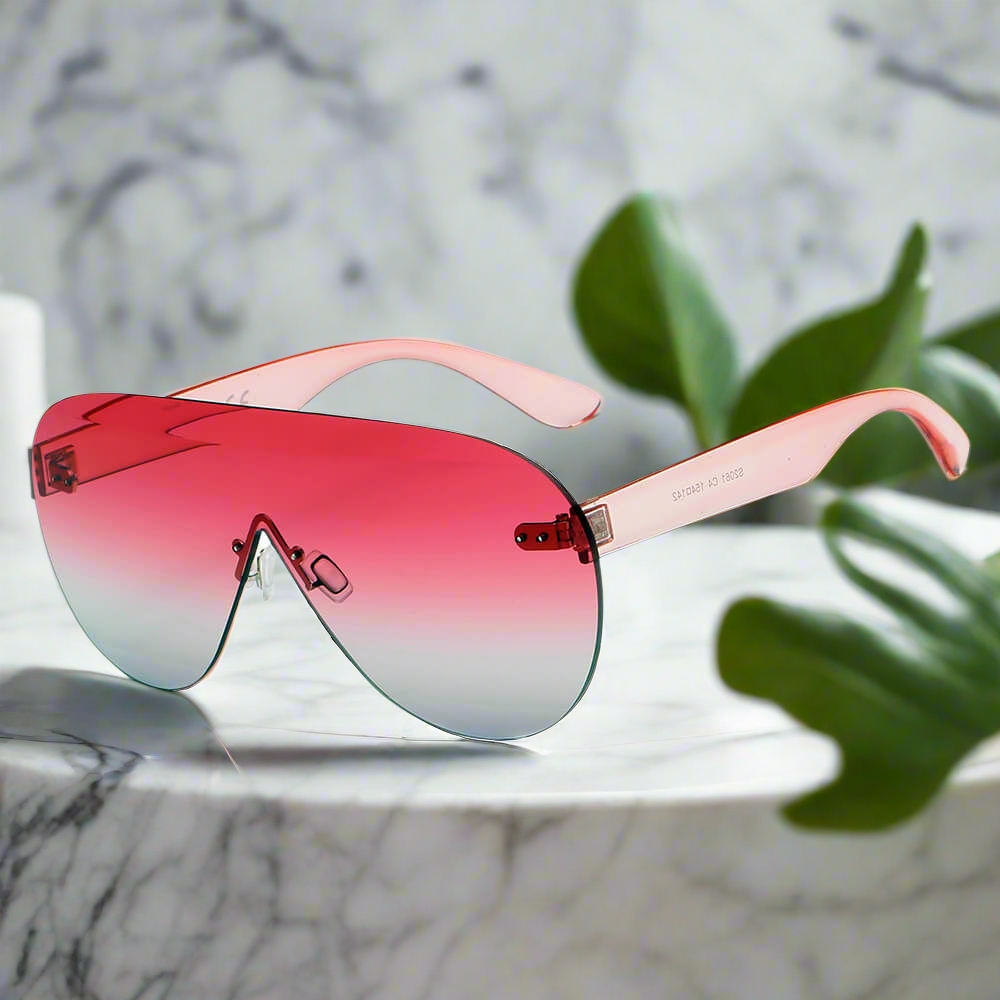 DESTIN | Women Oversized Aviator Fashion Sunglasses Cramilo Eyewear