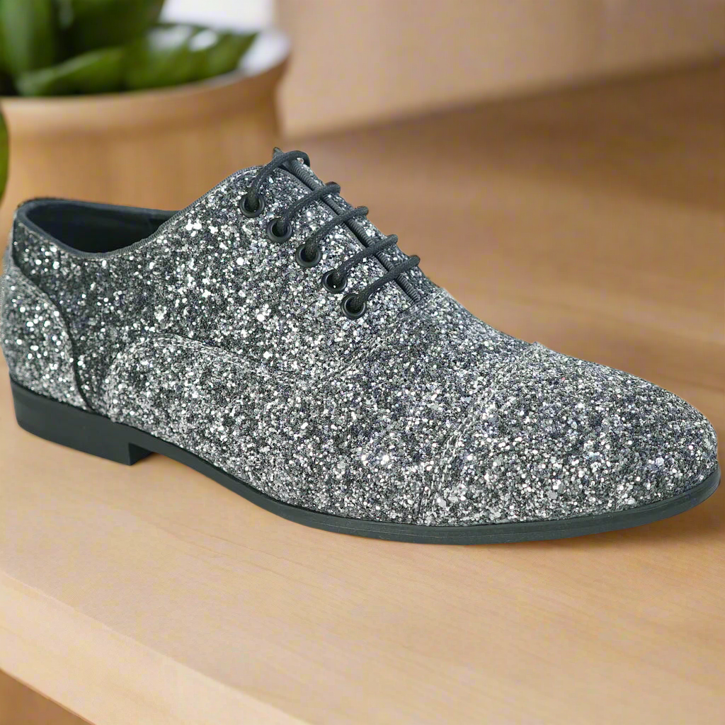 BRAVO PROM-3 Men's Pewter Dress Loafer - Formal Wedding & Prom Shoes