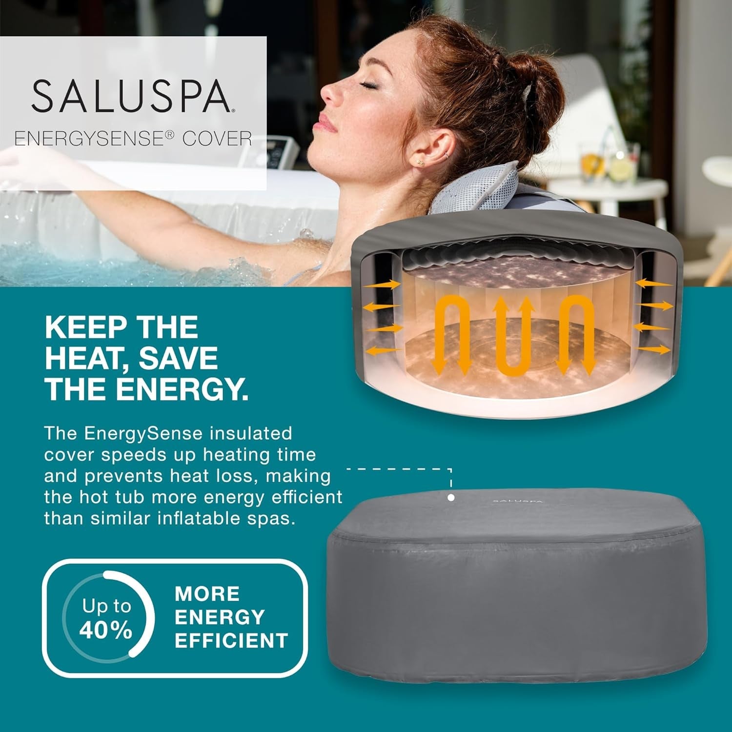 Smart App Control LED Hot Tub 4-6-3