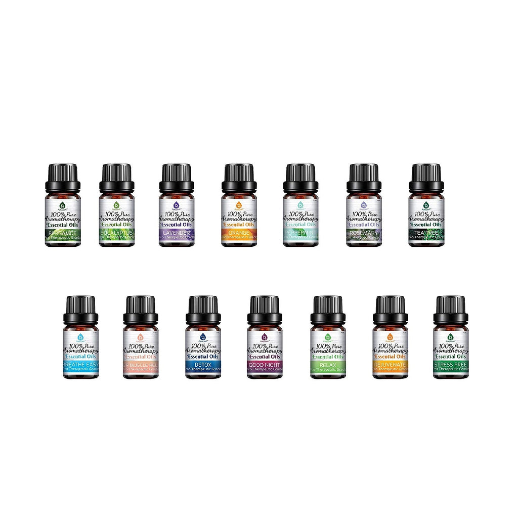 Essential Oils Set - 14 Pack Premium Aromatherapy Collection