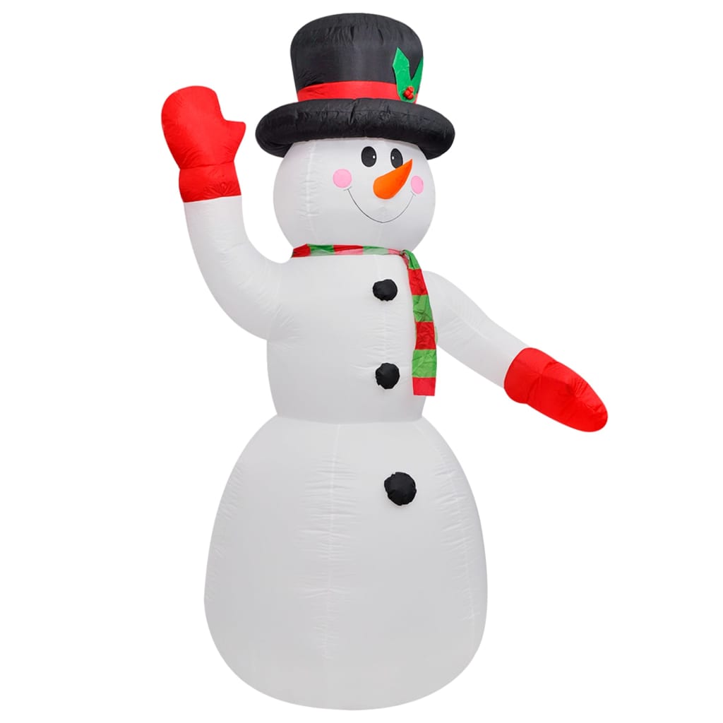8ft Christmas Inflatable Snowman - Holiday Yard Decoration