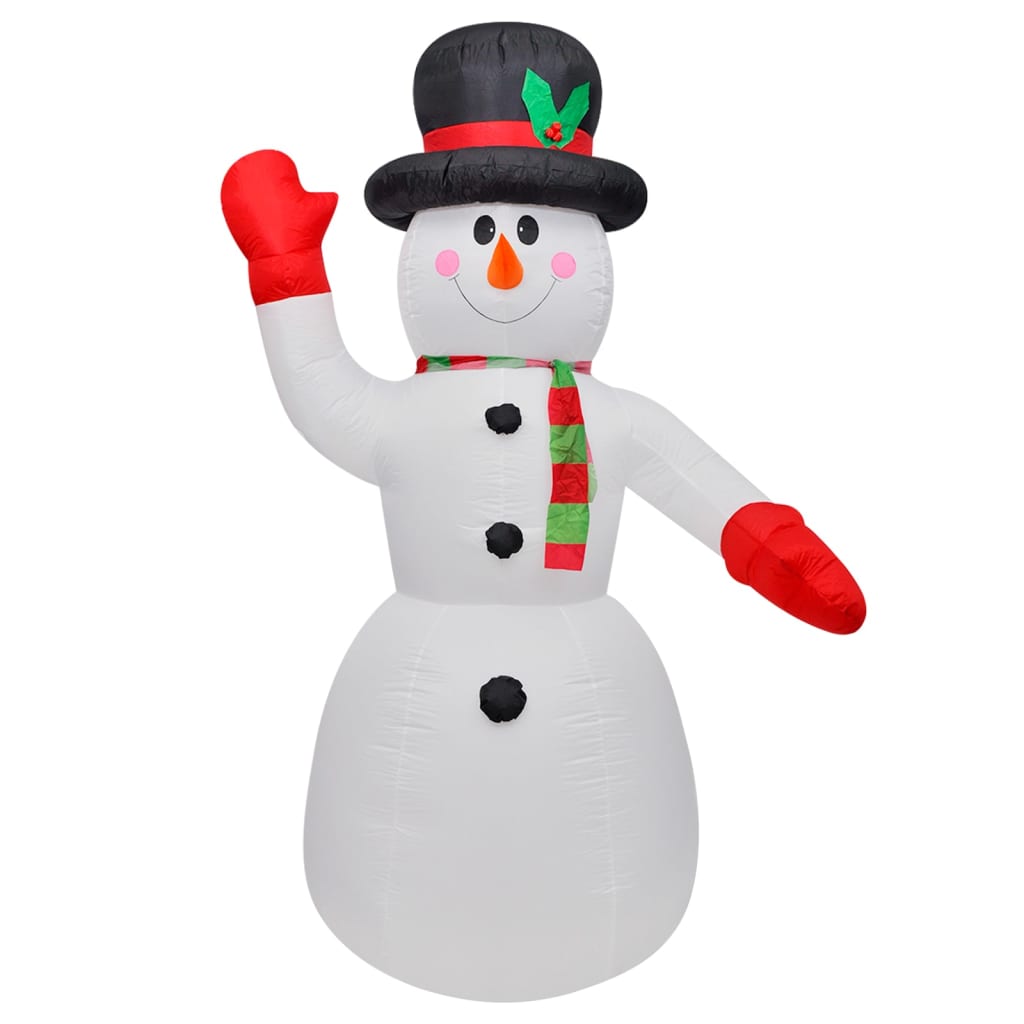 8ft Christmas Inflatable Snowman - Holiday Yard Decoration