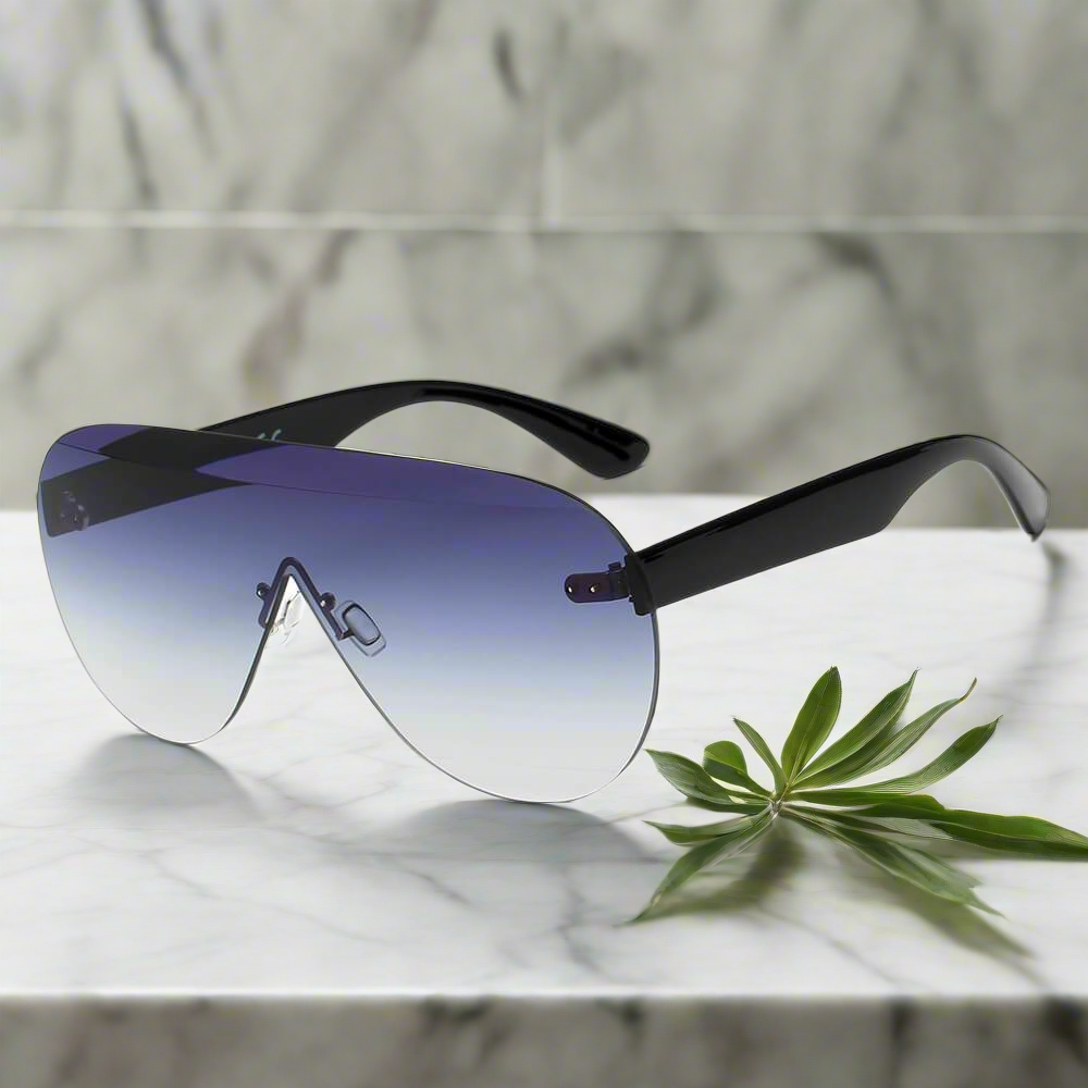 DESTIN | Women Oversized Aviator Fashion Sunglasses Cramilo Eyewear