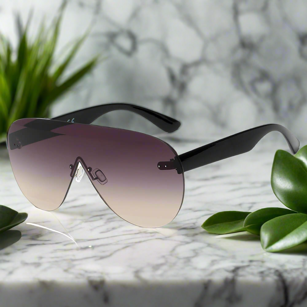 DESTIN | Women Oversized Aviator Fashion Sunglasses Cramilo Eyewear