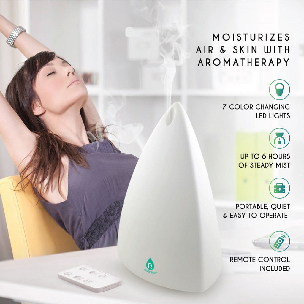 Essential Oil Diffuser - Compact Aromatherapy Mist Maker