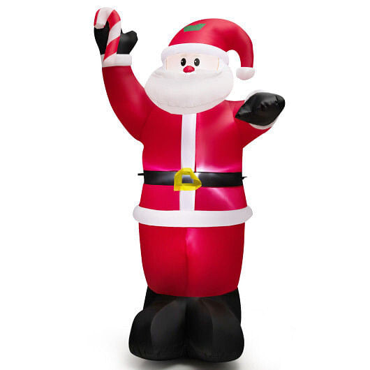 8ft LED Christmas Inflatable Snowman - Holiday Yard Decoration
