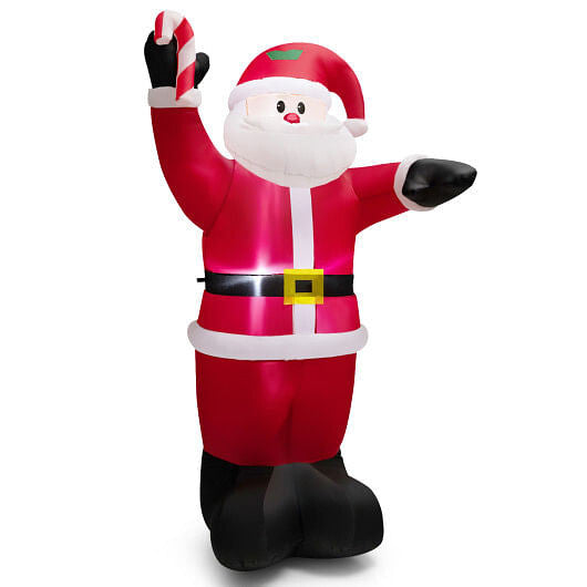 8ft LED Christmas Inflatable Snowman - Holiday Yard Decoration