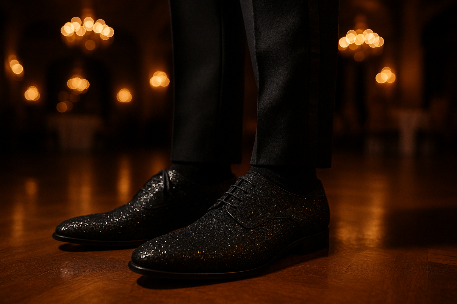 BRAVO PROM-3 Men's Black Dress Loafer - Formal Wedding & Prom Shoes