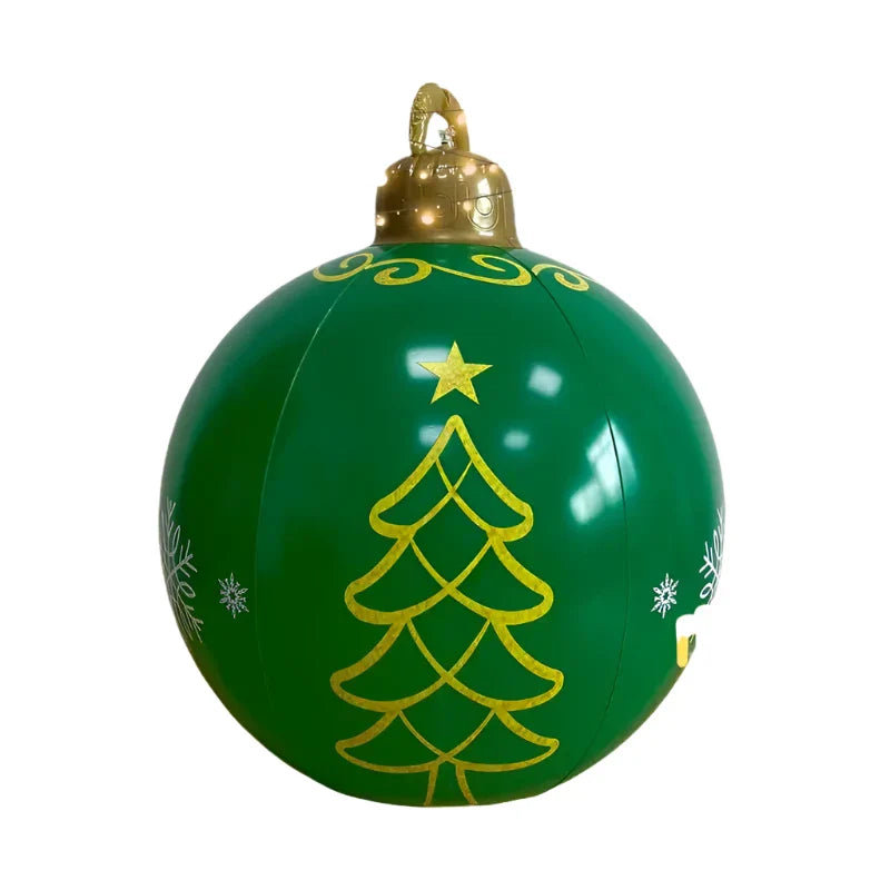 LED Christmas Ornament Inflatable - Holiday Yard Decoration