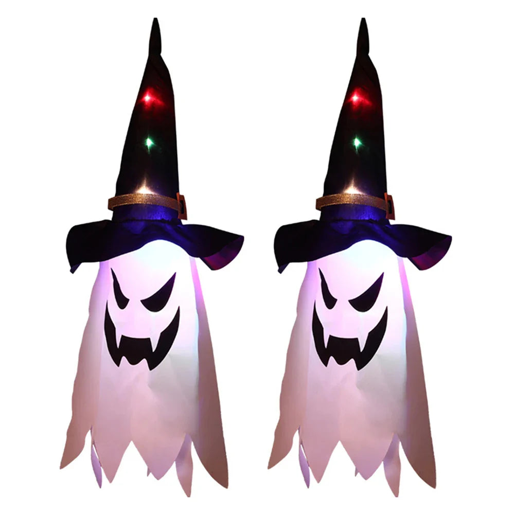 LED Ghost Window Inflatable - Spooky Halloween Decoration
