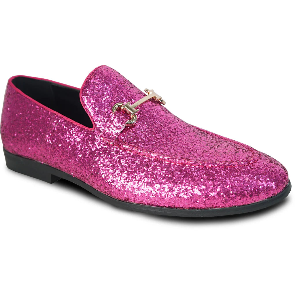 BRAVO PROM-2 Men's Pink Dress Loafer - Bold Wedding & Prom Shoes