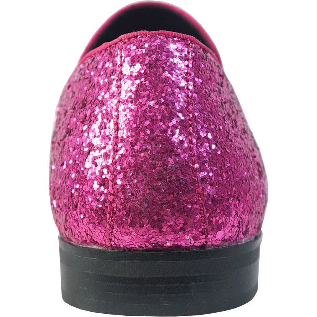 BRAVO PROM-2 Men's Pink Dress Loafer - Bold Wedding & Prom Shoes