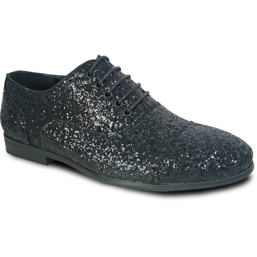 BRAVO PROM-3 Men's Black Dress Loafer - Formal Wedding & Prom Shoes