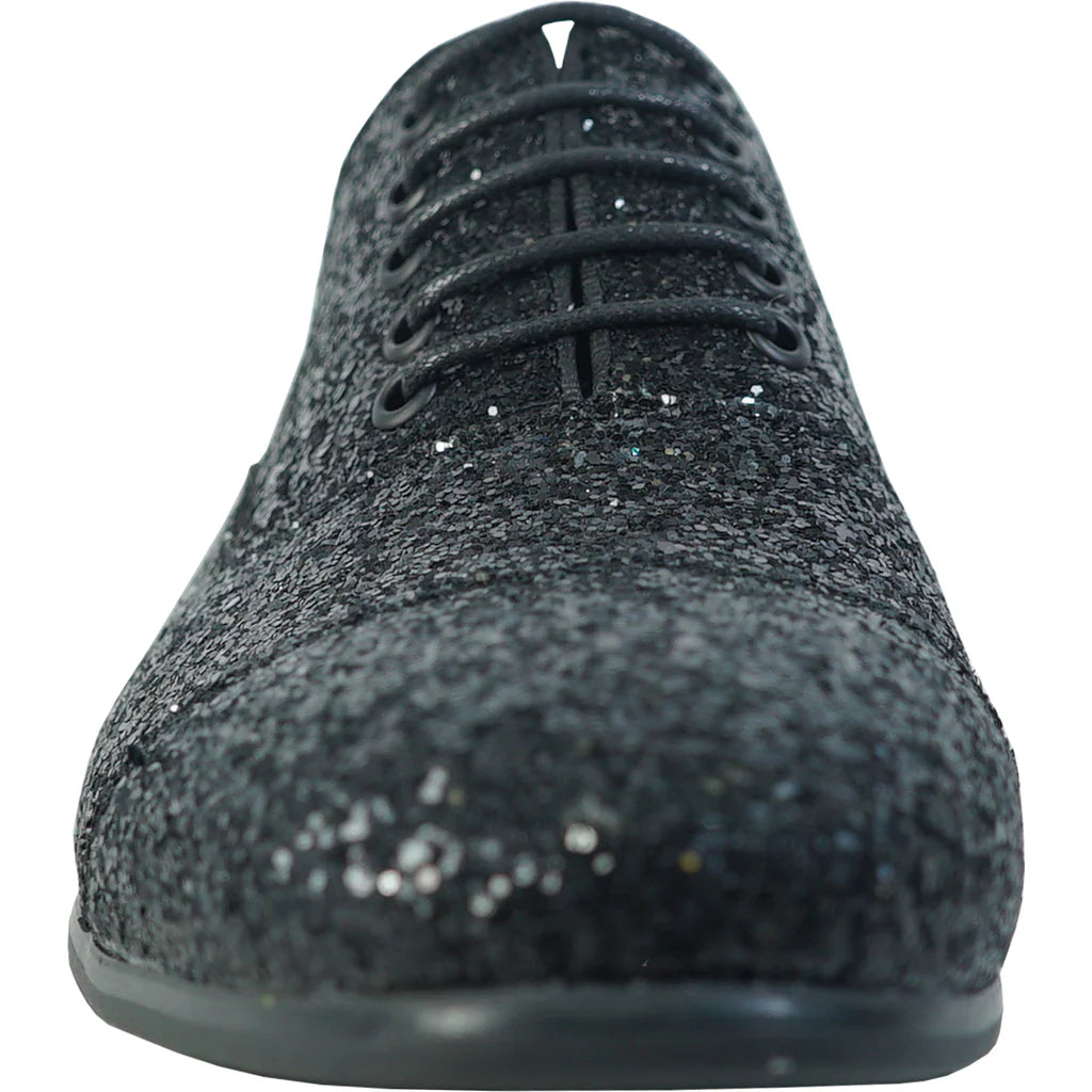 BRAVO PROM-3 Men's Black Dress Loafer - Formal Wedding & Prom Shoes