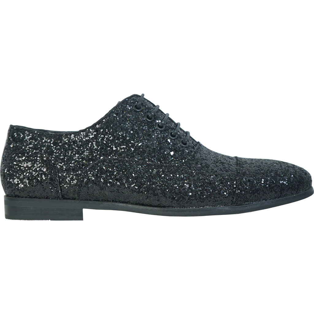 BRAVO PROM-3 Men's Black Dress Loafer - Formal Wedding & Prom Shoes