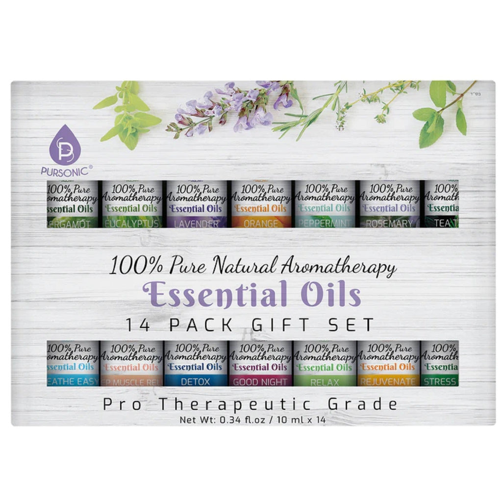 Essential Oils Set - 14 Pack Premium Aromatherapy Collection