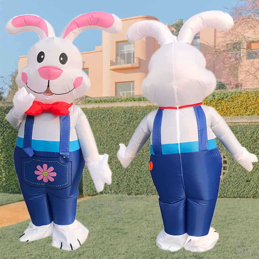 Inflatable Bunny Costume Battery/USB Powered - Fun Party Outfit - ExOticOOl