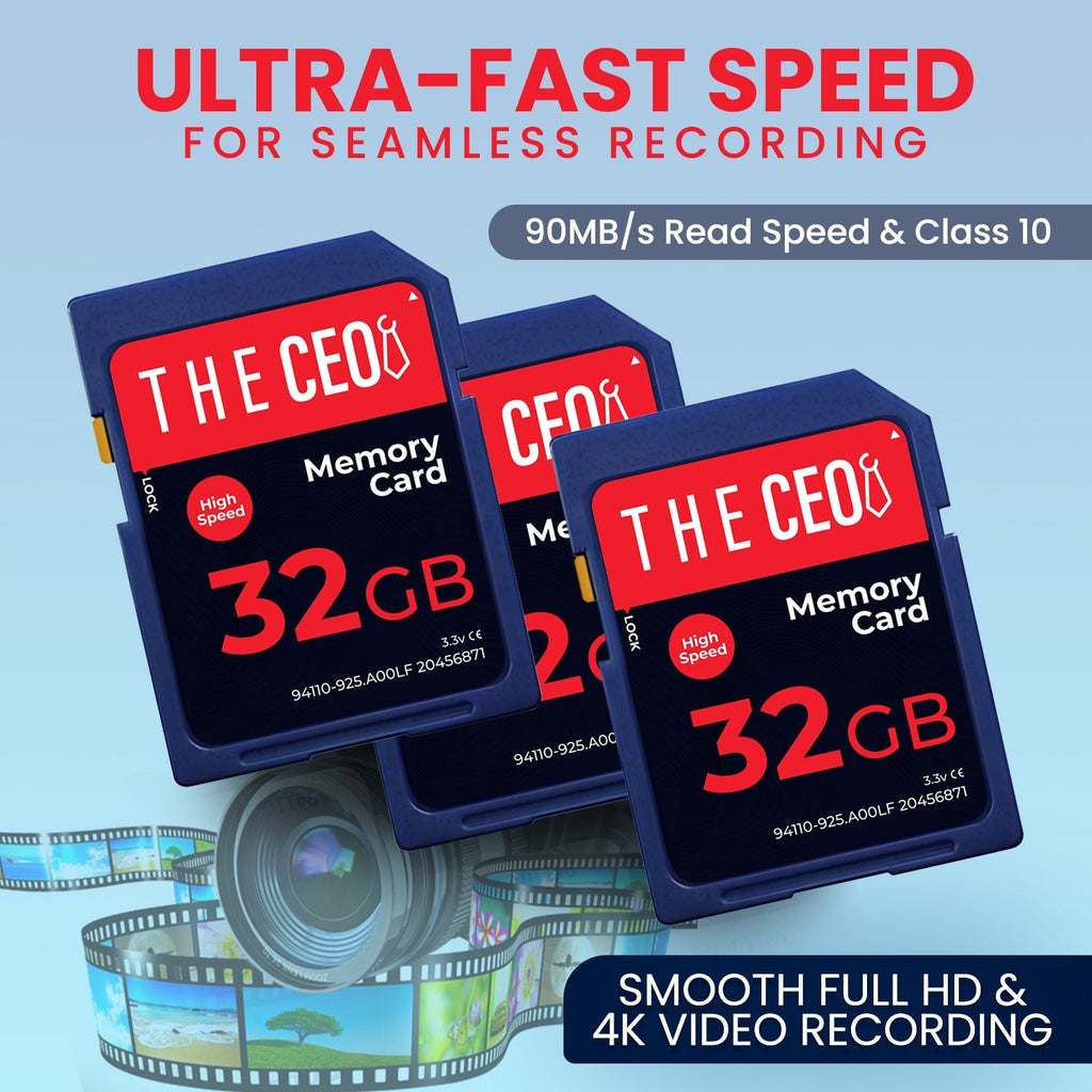 Camera SD Memory Card Ultra SDHC UHS-I 90MB/s, C10, U1, Full HD, SD Card