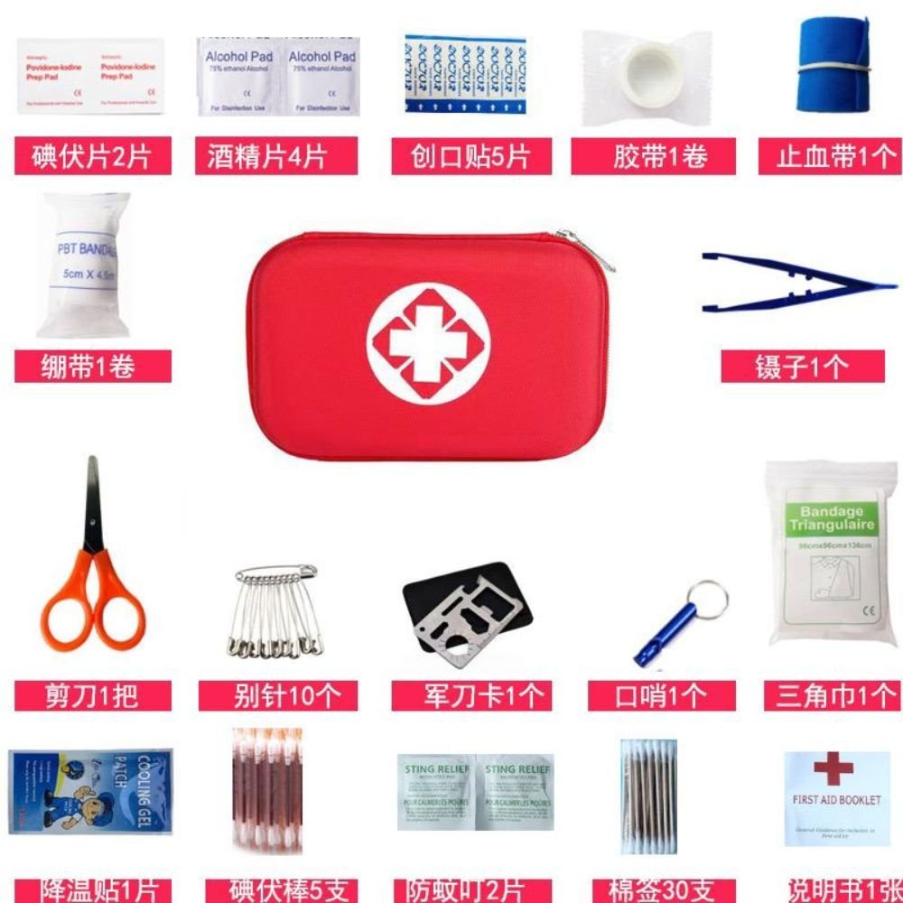 EVA 63-Piece Compact First Aid Kit DC-THE CEO